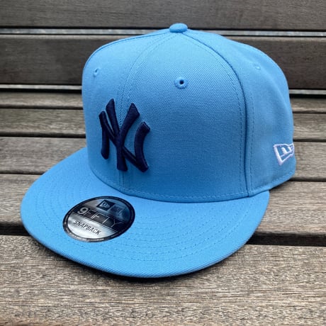 USA仕様 9FIFTY ニューエラ MLB ニューヨーク ヤンキース NY Yankees スナップバックキャップ Essentials Sky Blue (950-205)