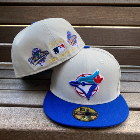 USA限定 59FIFTY ニューエラ Blue Jays ブルージェイズ Off-Campus クーパーズタウン (29-6)