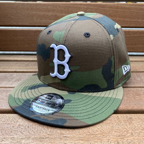 9FIFTY ニューエラ Newera ボストン レッドソックス Redsox 迷彩 THE U.S. Woodland MLB