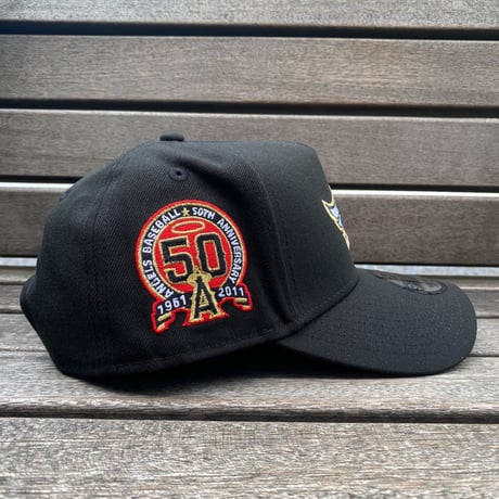 海外限定 Newera ニューエラ 9Forty Aフレーム Angels アナハイム エンゼルス 50周年記念 キャップ (940-173)