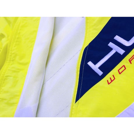 HUF ハフ TRUCK JACKET トラック ジャケット 蛍光イエロー 黄色 ウィンドブレーカー