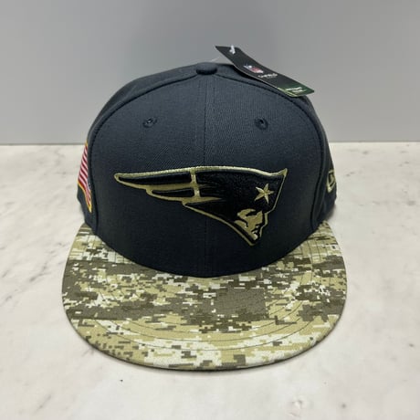 USA限定 59FIFTY Newera ニューエラ NFL ペイトリオッツ NE Patriots サルートトゥサービス (20-4)