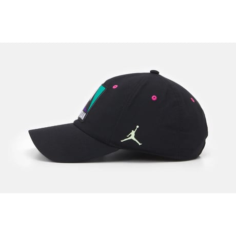 限定モデル NIKE ナイキ JORDAN ジョーダン JUMPMAN ストラップバックキャップ 黒 紫 ピンク