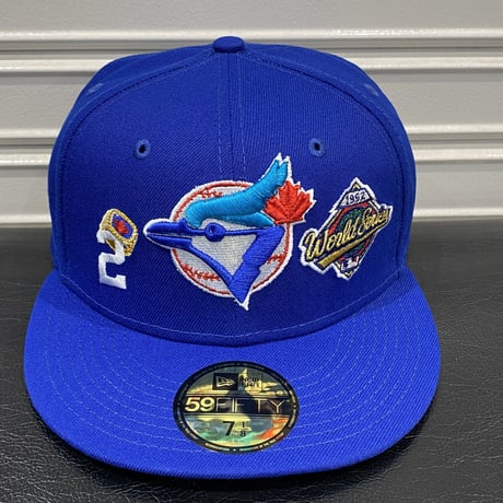 限定モデル 59FIFTY ニューエラ Newera ゴールドリングス Bluejays ブルージェイズ MLB (29-4)