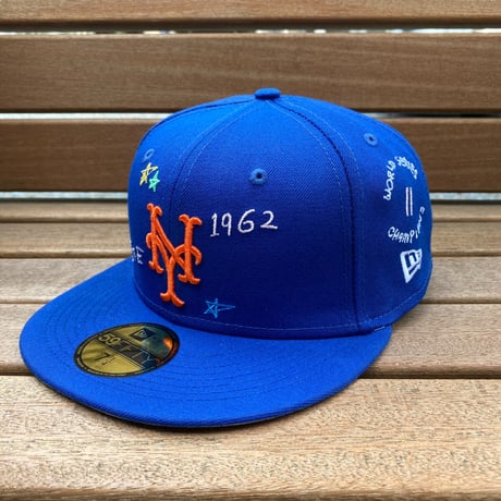 激レア USA限定 59FIFTY ニューエラ MLB ニューヨーク メッツ NY Mets スクリブル Scribble (18-2)