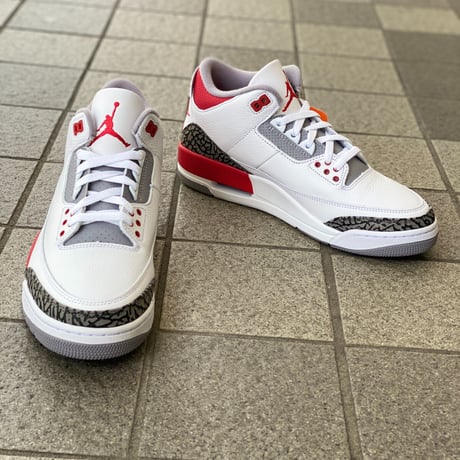 【待望のNIKE AIRで完全復活】 NIKE ナイキ AIR JORDAN3 OG エアジョーダン3 RED (AJ72)
