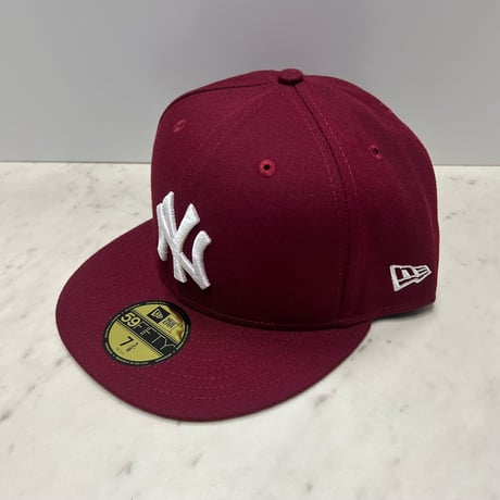 59FIFTY ニューエラ Newera ニューヨーク ヤンキース NY Yankees スペシャルカラー バーガンディ (19-30)