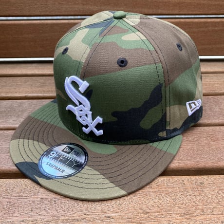 9FIFTY ニューエラ Newera シカゴ ホワイトソックス Whitesox 迷彩 THE U.S. Woodland MLB