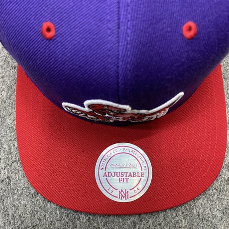 Mitchell&Ness ミッチェル&ネス NBA トロント ラプターズ Raptors スナップバックキャップ
