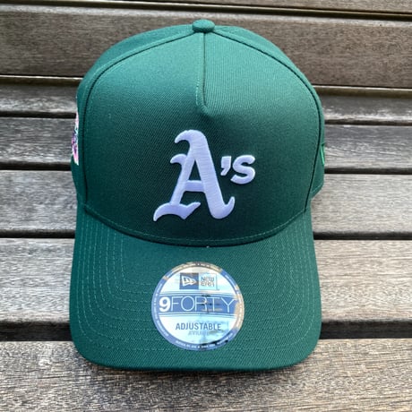 海外限定 Newera ニューエラ 9Forty Aフレーム Athletics アスレチックス 1989WS BATTLE of the BAY (940-228)