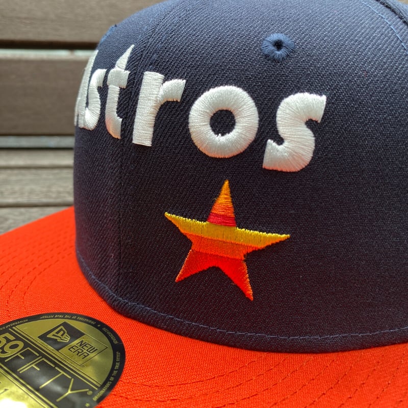 別注Newera 59fifty ヒューストンアストロズ 45thアニバーサリー Men's Houston Astros New Era Brown 45th Anniversary Pink