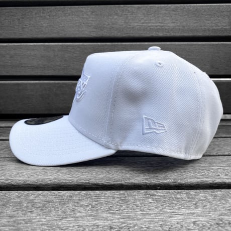USA仕様 Newera ニューエラ NBA 9Forty Aフレーム LA Lakers レイカーズ キャップ トリプルホワイト (940-139)