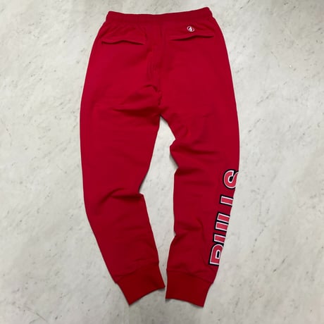 NBA公式 FISLL シカゴ ブルズ Chicago Bulls ハイクラス仕様 スウェット セットアップ 刺繍 パッチ