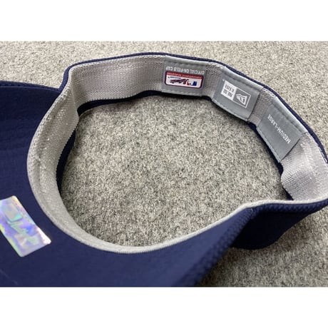 公式クラブハウスモデル NEWERA ニューエラ Visor サンバイザー TB タンパベイ Rays レイズ MLB