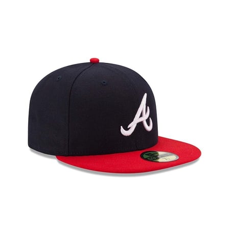 59FIFTY ニューエラ Newera アトランタ ブレーブス Braves オーセンティック home (2-1)