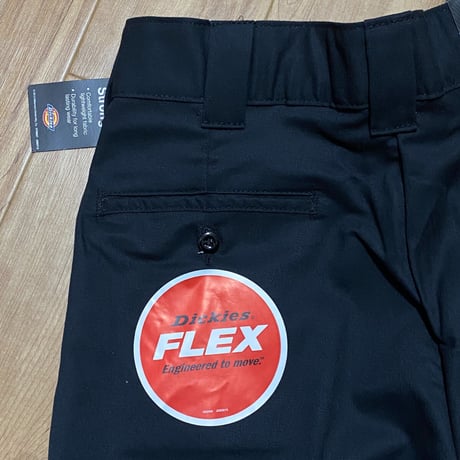 Dickies ディッキーズ WR854 ストレッチ リラックスフィット  ショートパンツ ブラック (SJNS17)
