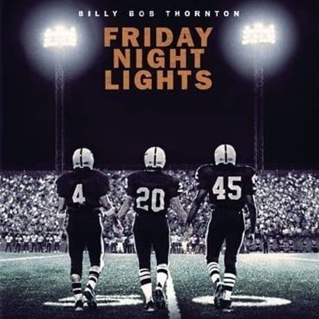 【XL】 激レア Headgear Classics フライデーナイトライツ friday night lights 黒 Vネック フットボールシャツ #45