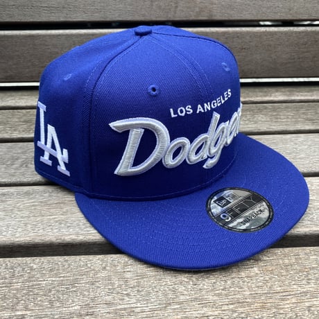 USA限定 9FIFTY ニューエラ MLB ロサンゼルス ドジャース Dodgers スナップバックキャップ Evergreen Script (950-217)