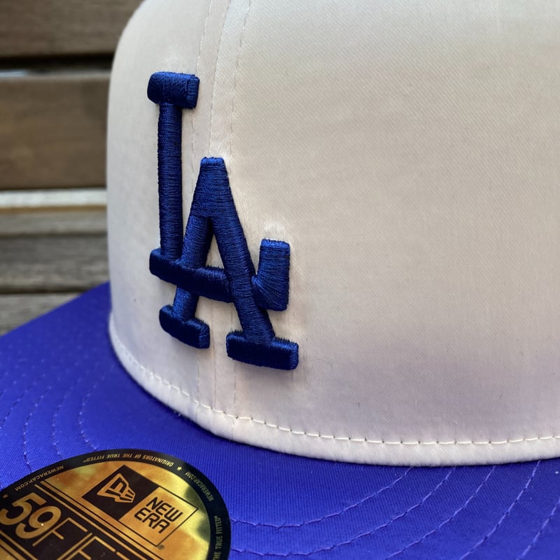 USA限定 Newera 59FIFTY ロサンゼルス ドジャース LA Dodgers サテ
