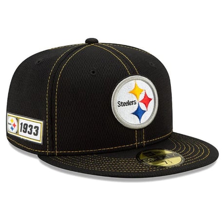 NFL  限定100周年記念 NEWERA ニューエラ Steelers ピッツバーグ スティーラーズ 59Fifty キャップ