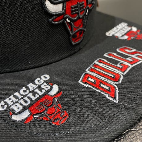 Mitchell&Ness ミッチェル&ネス NBA シカゴ ブルズ THE BRIM スナップバック キャップ (5-1)
