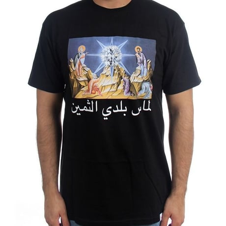 【3XL】 Diamond Supply Co ダイヤモンドサプライ 半袖 Tシャツ Arabic PRAISE プレイズ 黒 LA