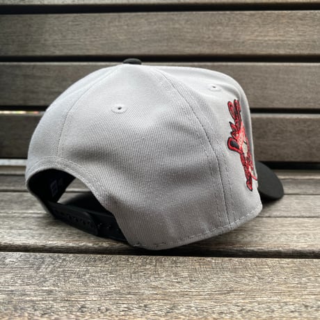 海外限定 Newera ニューエラ 9Forty Aフレーム ATL Braves アトランタ ブレーブス 30th Season In (940-230)