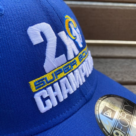 NEWERA USA NFL スーパーボウル チャンピオンズ 9Forty キャップ LA ロサンゼルス ラムズ Rams