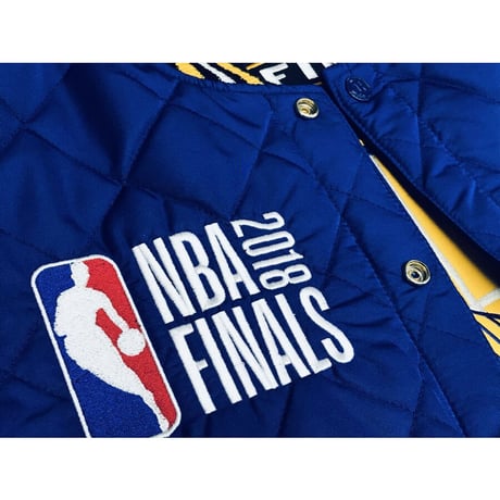 限定チャンピオンズ  JHデザイン NBA ゴールデンステート ウォリアーズ リバーシブル スタジャン
