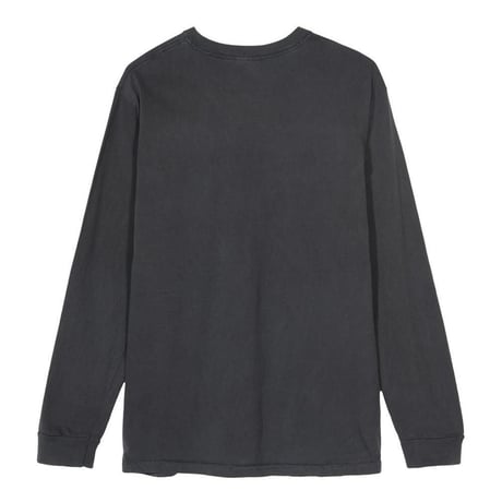 USAモデル Stussy ステューシー DROP U PIG. DYED ピグメントダイ 長袖 Tシャツ