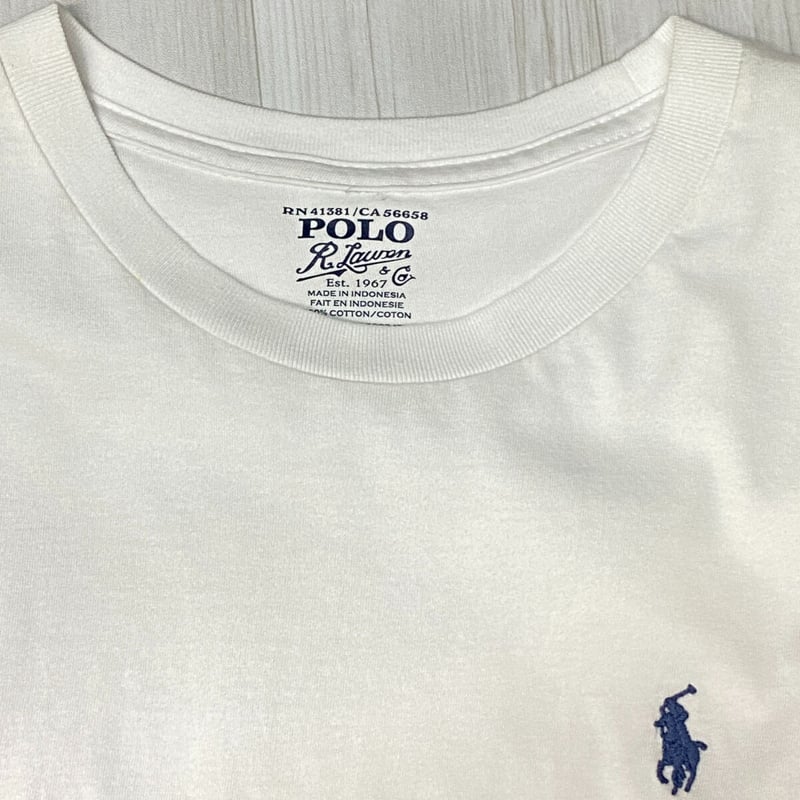 ラルフローレン　ポロスポーツ　クルーネック 半袖ニット　ホワイト　ポニー刺繍 ラルフローレン ポロスポーツ クルーネック 半袖ニット ホワイト