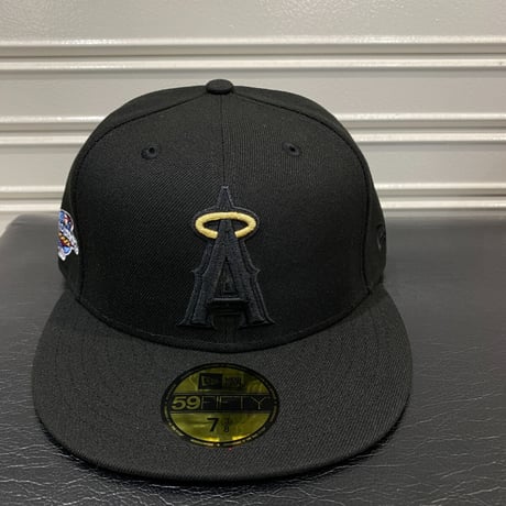 59FIFTY ニューエラ Newera USA 限定モデル LA ANGELS エンゼルス  AMAZING BLACK