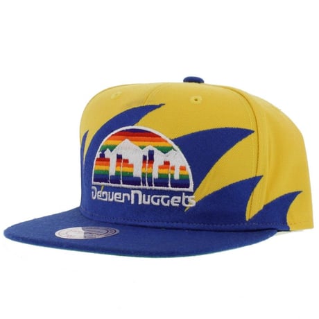 Mitchell&Ness ミッチェル&ネス NBA デンバー Nuggets ナゲッツ スナップバック キャップ SharkTooth
