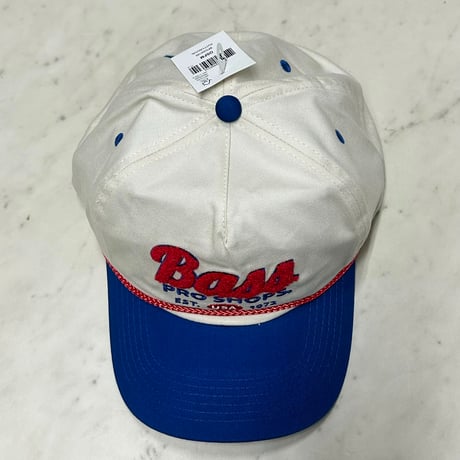 米国アウトドアブランド Bass Pro Shops バスプロショップス Chenille Patch Cap シェニールパッチ キャップ (Bps64)
