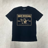 True Religion トゥルーレリジョン Classic Buddha BoxLogo ブッダ ボックスロゴ Tシャツ (TRUE-TS21)