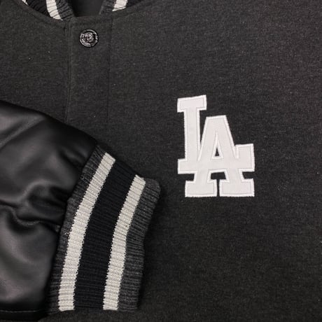限定ブラックエディション JHデザイン LA dodgers ロサンゼルス ドジャース MLB リバーシブル スタジャン