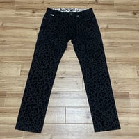 米国発 Lil Wayne TRUKFIT トラックフィット Cheetah Velvet Pants チーター ストレートパンツ