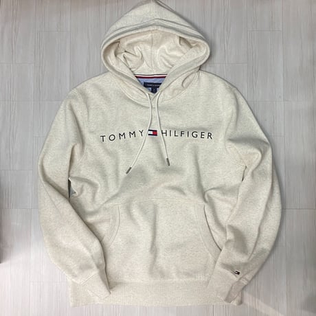 TOMMY HILFIGER USA トミーヒルフィガー THD プルオーバー パーカー マーブルグレー