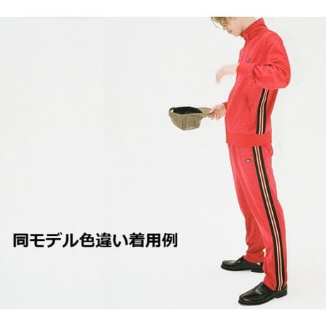 Stussy ステューシー Textured ジャージ トラックジャケット パンツ セットアップ 黒 ジャカードリブ
