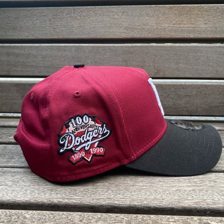 海外限定 Newera ニューエラ 9Forty A-Frame Aフレーム LA Dodgers ドジャース キャップ 100th Anniv (940-78)