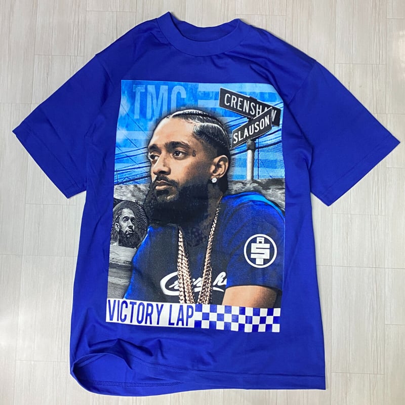 LA発 NIPSEY HUSSLE 二プシーハッスル グラフィック 半袖 Tシャツ Victo