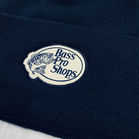 全米最大級のアウトドアブランド Bass Pro Shops バスプロショップス パッチ ニット帽 (Bps33)