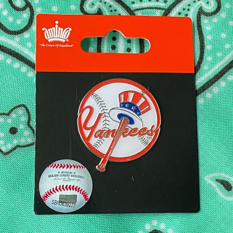 MLB 公式ライセンス製品 Amingo ピンズ Pins ピンバッチ NY Yankees ニューヨーク ヤンキース