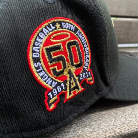 海外限定 Newera ニューエラ 9Forty Aフレーム Angels アナハイム エンゼルス 50周年記念 キャップ (940-173)