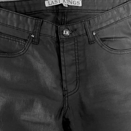 Tygaプライベートブランド Last Kings Wax Skinny Jeans ラストキング ワックススキニーパンツ (JNS179)