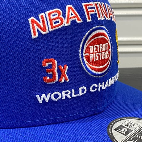 USA限定 Newera ニューエラ NBA ファイナルズ チャンピオン 9FIFTY デトロイト ピストンズ