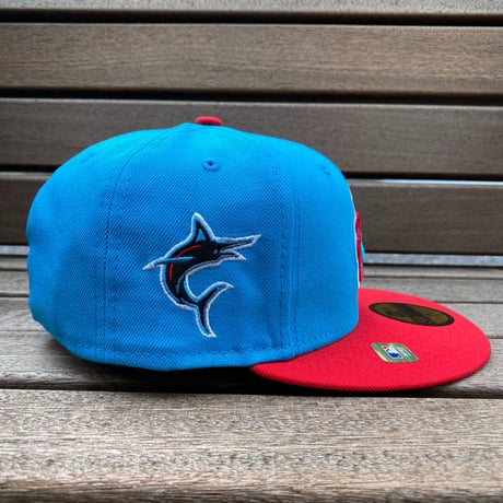 USA仕様 Newera ニューエラ MLB 59FIFTY マイアミ マーリンズ MIAMI MARLINS (11-7)