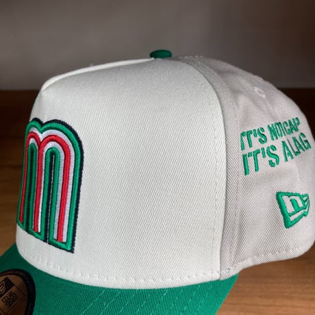 USA仕様 Newera ニューエラ 9Forty Aフレーム 限定 メキシコ代表 Mexico スナップバックキャップ (940-140)
