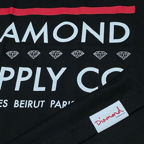 米国製 【M】 ダイヤモンドサプライ Diamond Supply Co タンクトップ 黒 The Roots