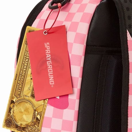 限定 SPRAYGROUND ピンクパンサー PINK PANTHER バックパック DLXV シャークマウス 2トーン